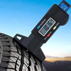 Digital Tire Tread Depth Gauge Caliper LCD Measuring Tool for Car 0-25mm