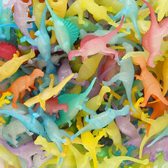 16pcs Luminous Mini Dinosaurs Glow In Dark Dino Figures