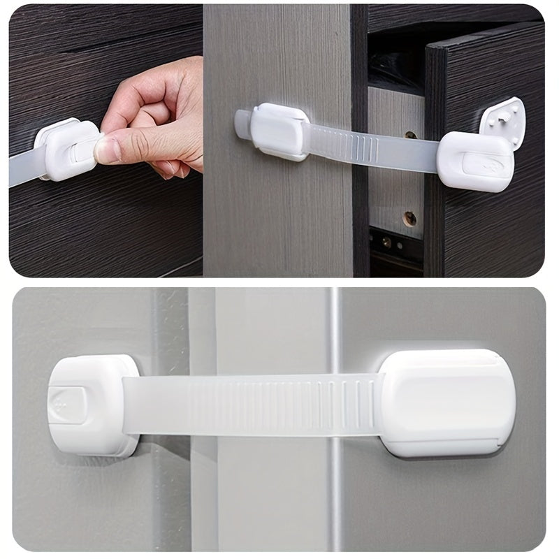 Child Safety Lock for Drawer Cabinet Door - Multifunctional Protective Lock