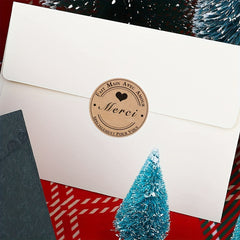 500 Explosion-proof Cowhide Thank You Sealing Stickers