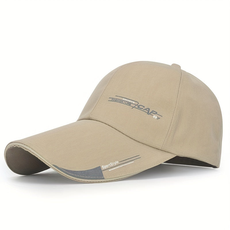 Men's Breathable Sunshade UV Protection Baseball Cap for Outdoor Sports