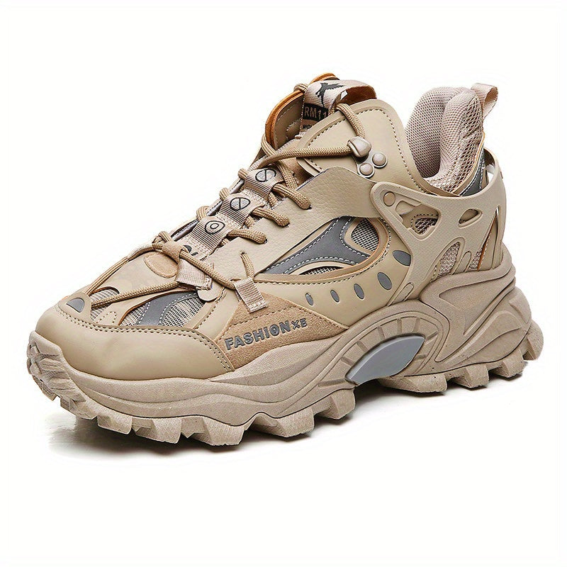 Men's Chunky Dad Sneakers Lace up Athletic Shoes
