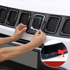 7pcs Grille Inserts Grill Cover Protective Casing Exterior Accessories