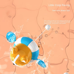 Corgi Bathing Toy for Kids - Fun Water Float Toy