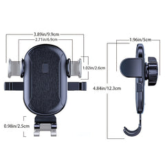 Car Phone Holder Mount with Hook Clip for Air Vent