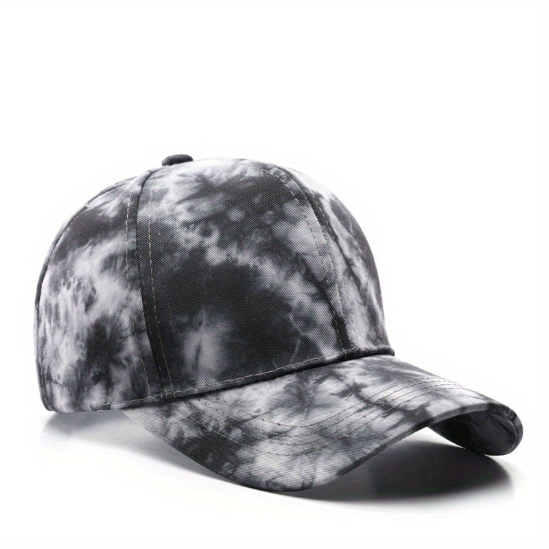 Tie Dye Print Hip Hop Baseball Cap Sun Hat