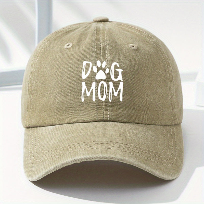 Dog Mom Baseball Cap Sun Hat For Men