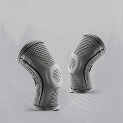 Outdoor Sports Knee Pads with Silicone Spring Breathability