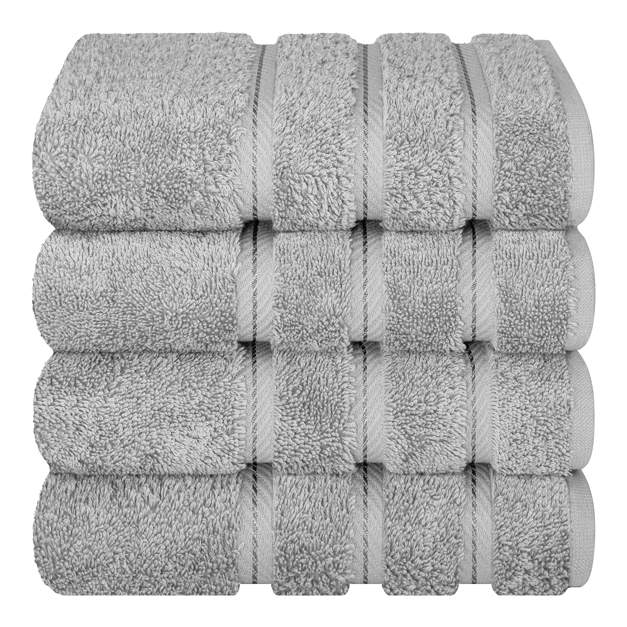 4pcs Cotton Face Towels for Bathroom Hand Wash