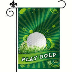 Outdoor Golf Garden Flag Double Sided Seasonal Yard Decor