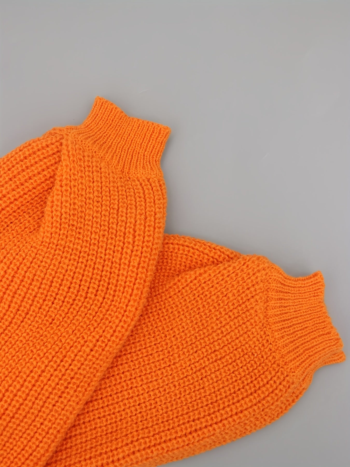 Casual Cardigan Solid Lantern Sleeve Open Front Long Cardigan
