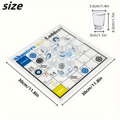 Snake Ladders Drinking Game Flight Chess For Adults Party
