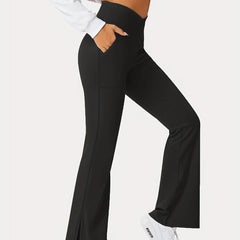 Tummy Control Yoga Flared Leg Pants