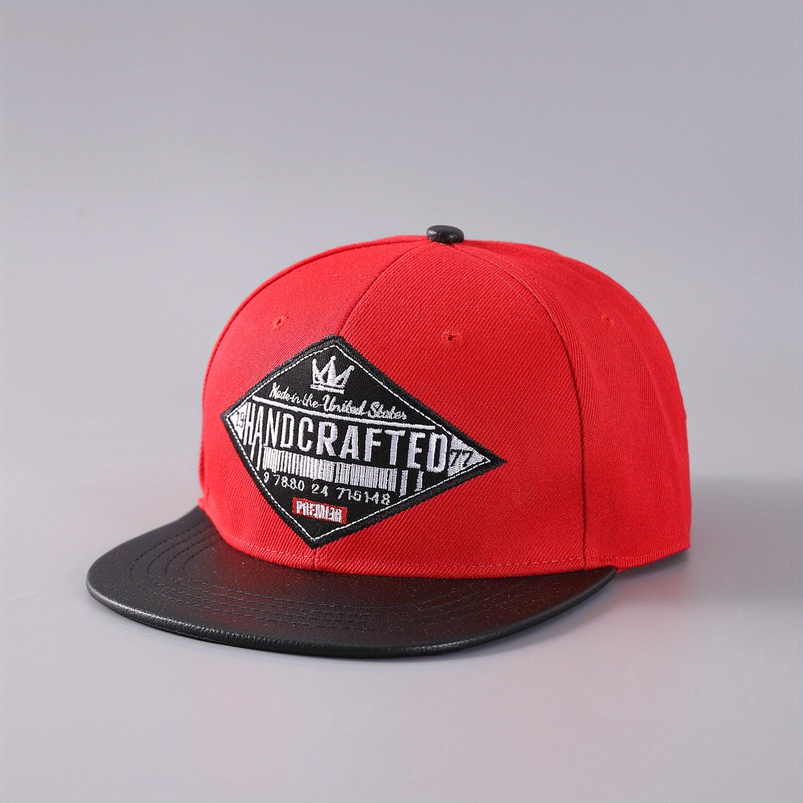 Hip Hop Cotton Blend Embroidered Print Baseball Cap