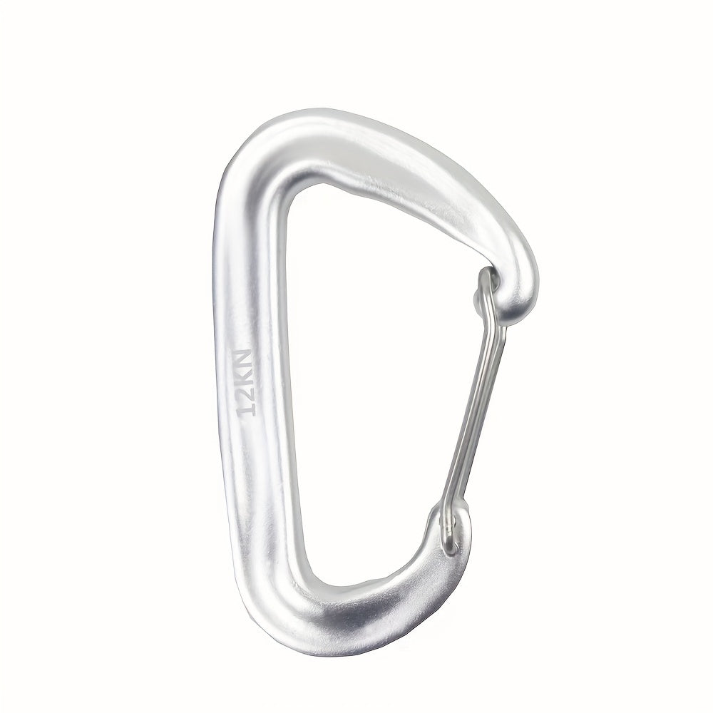 6pcs 12KN Heavy Duty Carabiner Clips Aluminum for Camping Hammock Keychain