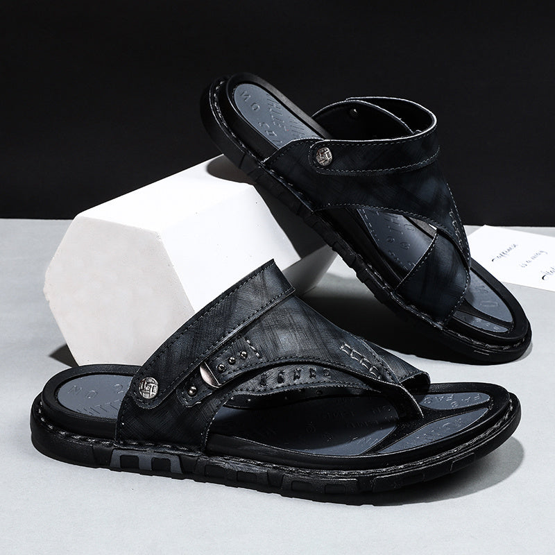 Men's Thong Toe Sandals Non Slip Flip flops Slides Shoes
