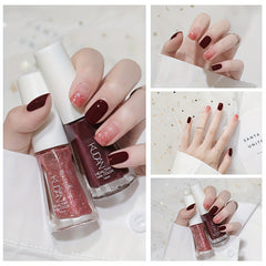 Water-Based Nail Polish 2-Pack No Bake Long Lasting