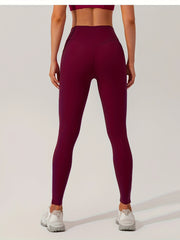 High Waist Hip Lifting Yoga Pants With Pocket