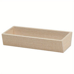 1:12 Dollhouse Wooden Planter Box Mixed Floral Garden Scene