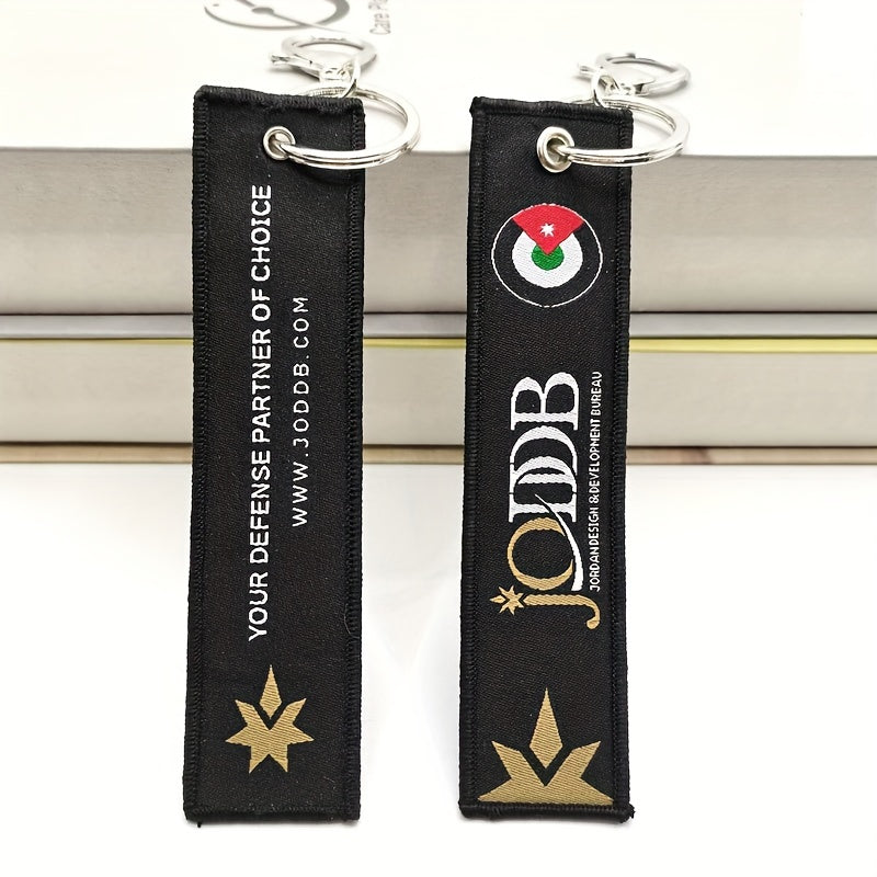 Embroidery Key Chain Bag Purse Pendant Accessories