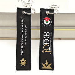 Embroidery Key Chain Bag Purse Pendant Accessories