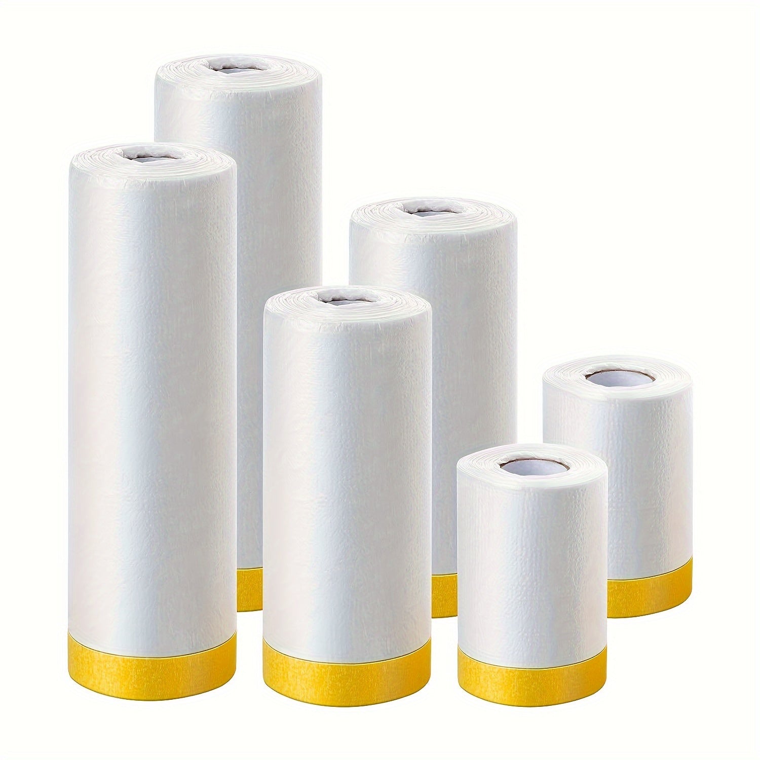 Home Improvement Masking Film Dustproof Plastic Film Car Spray Paint Masking