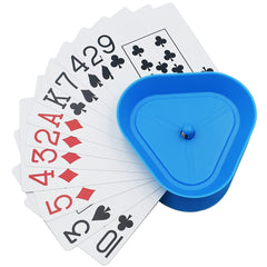 Triangular Poker Card Holders Set of 4, Easy to Use & Comfortable