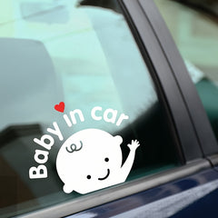 Baby In Car Car Sticker Wall Sticker 13 0 18 01cm