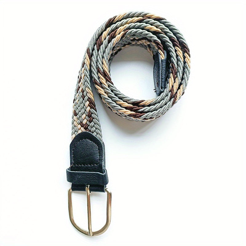 Canvas Elastic Woven Belt for Students