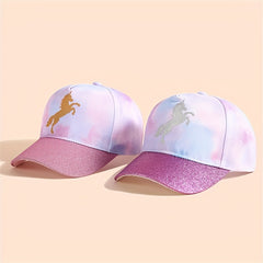 Unicorn Baseball Cap Sunshade Hat for Kids