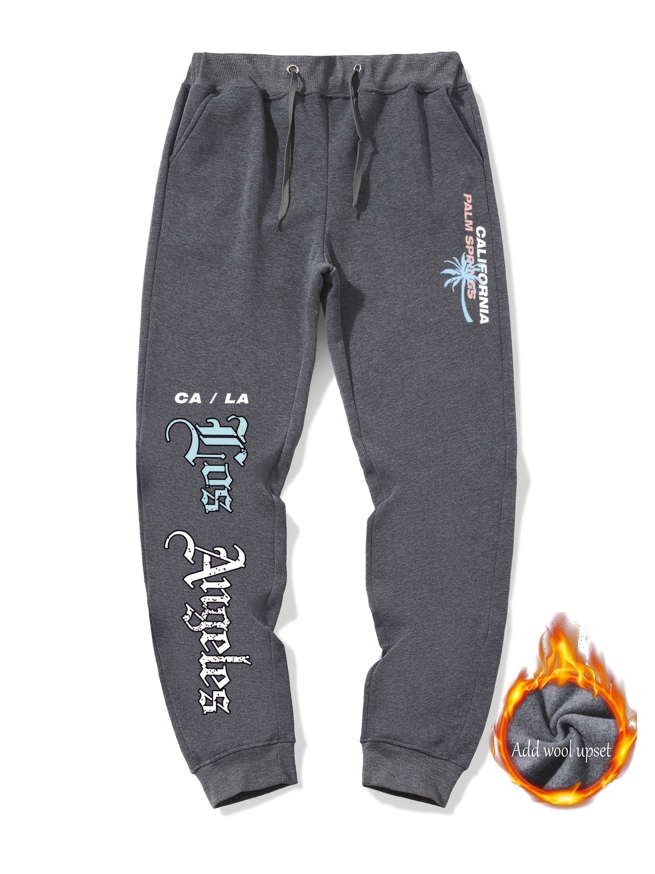 Men's Casual Warm Jogger Sweatpants