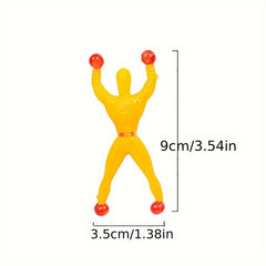8pcs Wall Climbing Spiderman Toys Sticky Creative Holiday Party Supplies