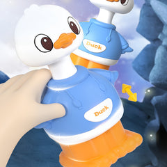 Cartoon Duckling Shake Head Duck Toy, Drop Resistant Sliding Duck