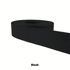 10M x 2.5cm Heavy Cotton Webbing Roll DIY Craft Backpack Parts