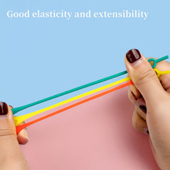 12pcs Waterproof Silicone Shoelaces Colorful Tieless Laces For Adults