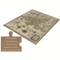 1000pcs Jigsaw Puzzle Ancient Nautical Map 48.9 x 67