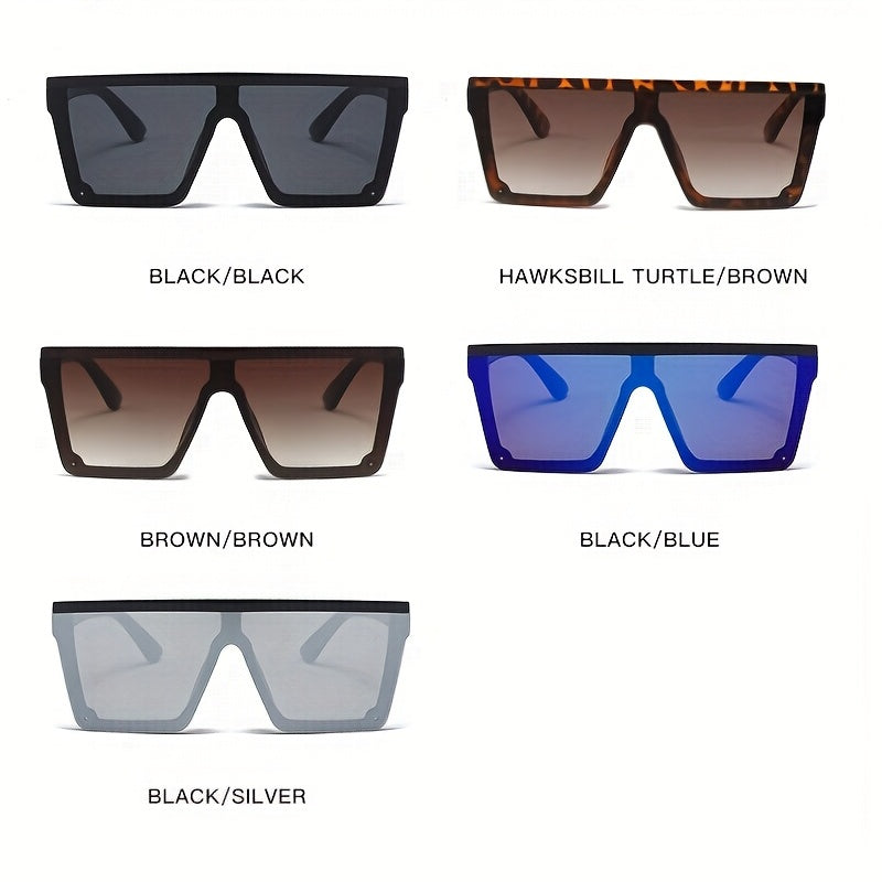 Men's Large Frame Sunglasses Vintage Couple Glasses