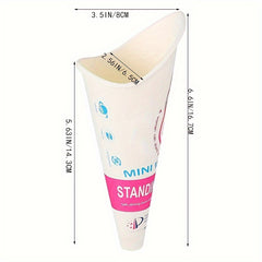 12pcs Disposable Female Standing Urinal Outdoor Travel Portable Funnel