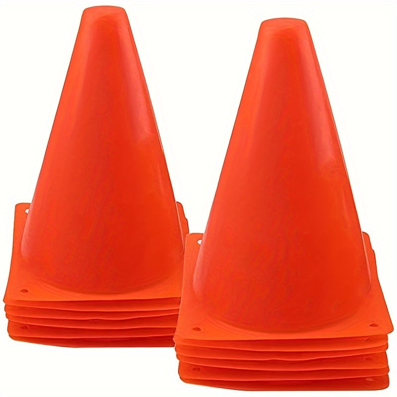 10pcs Soccer Ball Training Cones Football Equipment