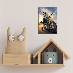 Modern Cartoon Wolf Stickers Waterproof Fantasy Style Kids Room Decor