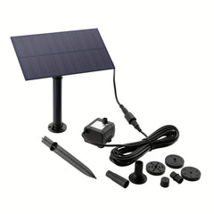 Solar Powered Water Fountain Pump for Garden Ponds Bird Baths Fish Tanks