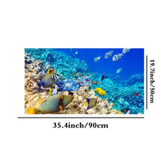 Clownfish in Seabed Privacy Stained Glass Film