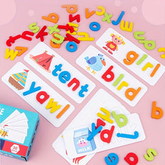 Wooden See And Spell Learning Toy For Kids