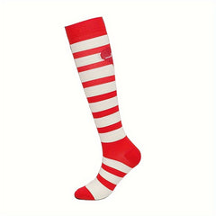 Men's Compression Knee High Sport Socks - Sweat Absorbing Breathable Socks