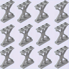 12pcs Architecture Building Blocks Set, Educational Construction Toy