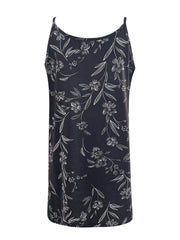 Floral Print Metal Strip Cami Top