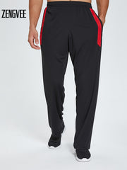 Men's Athletic Sweatpants Comfortable Workout Pants with Pockets