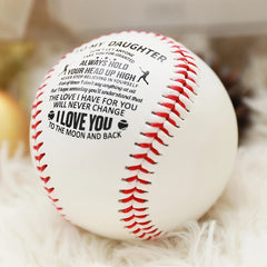 Personalized Baseball - Gift for Daughter - Size & Weight - Baseball Fan