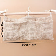 Portable Baby Crib Storage Bag Multifunctional Organizer For Kids