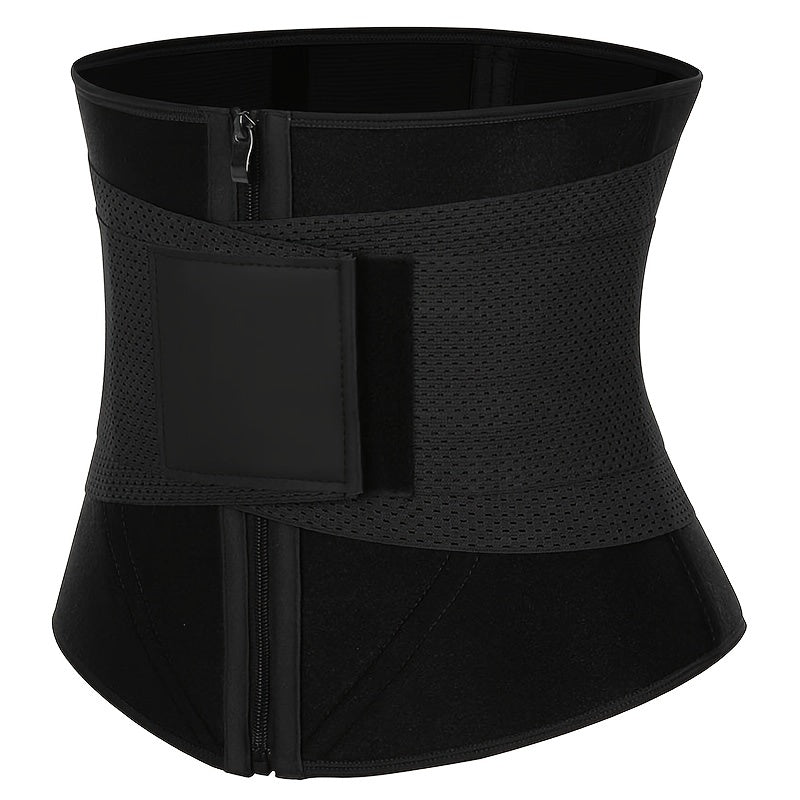 Zipper Waist Trainer Tummy Control Slimming Belt